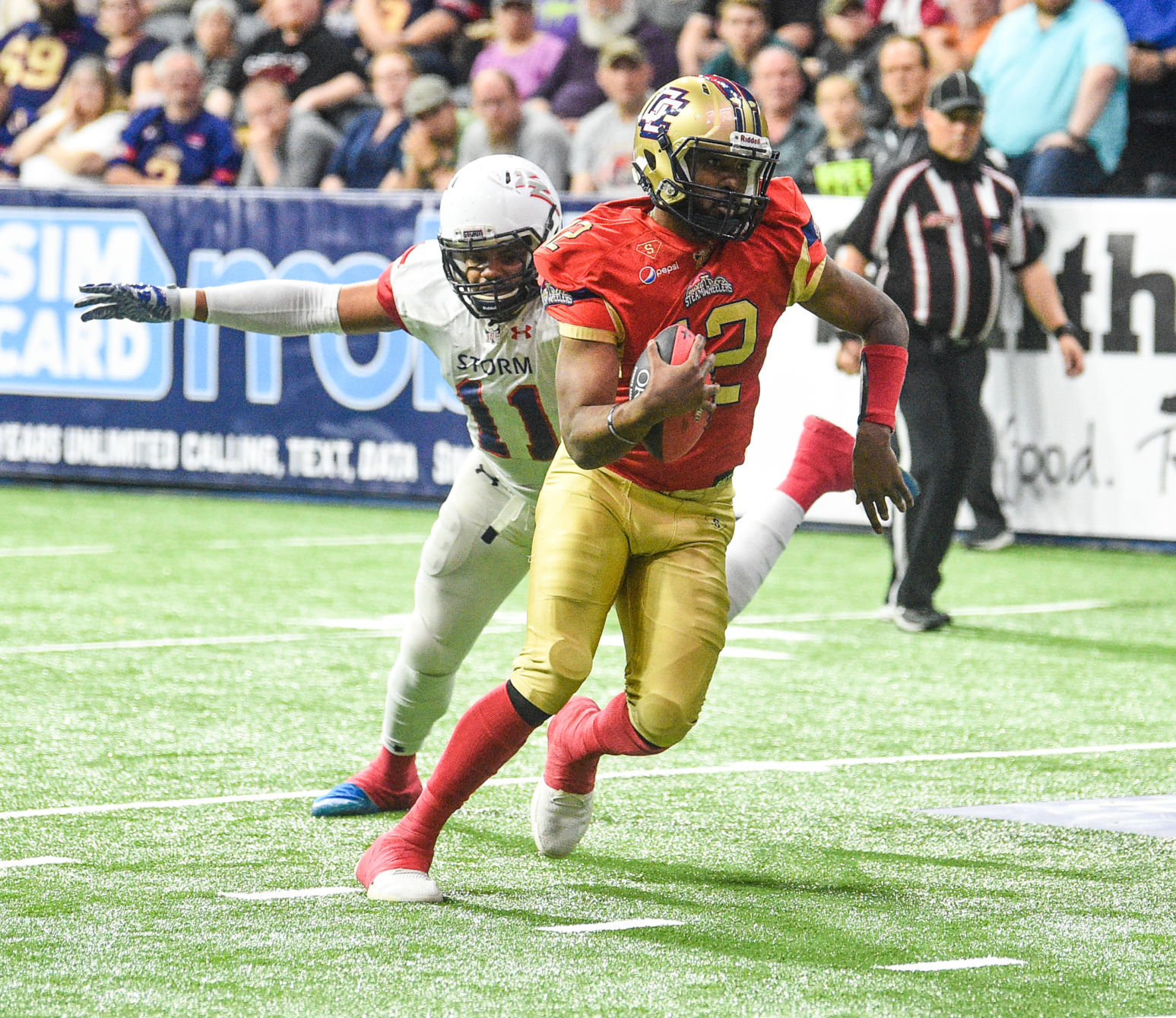 Sioux Falls Storm at the Quad City Steamwheelers